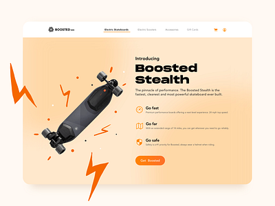 Boosted Boards Concept