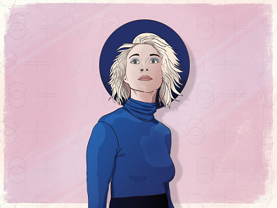 St. Vincent annie clark digital witness illustration musician portrait st vincent