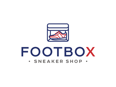 Footbox box branding foot footbox logo mark shop sneaker stolz