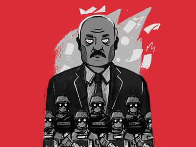 Freedom Belarus! belarus character dictator illustration stolz