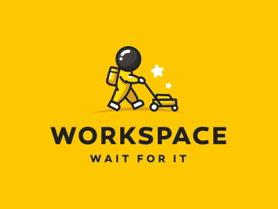 Workspace (WIP) astronaut branding logo mark space star stolz web studio workspace