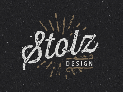 Stolz branding designer lettering logo mark omsk siberia stolz vintage