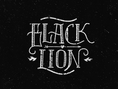 Black lion letter black black lion letter lettering omsk siberia stolz studio tattoo