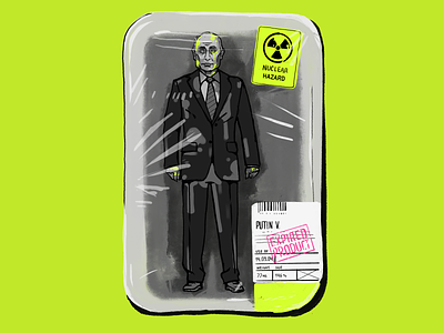 Enemy of the people character dictator illustration no war procreate putin russia sketch stolz