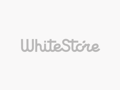 WhiteStore / WIP apple lettering line logo reseller stolz store white