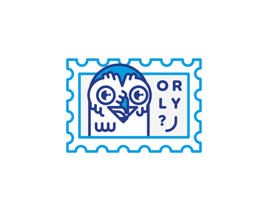 O Rly? illustration line mark meme o rly owl sticker stolz