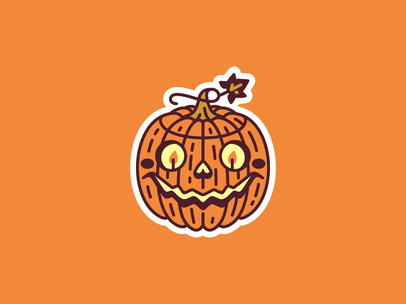 Halloween Sticker by Dmitry Stolz on Dribbble