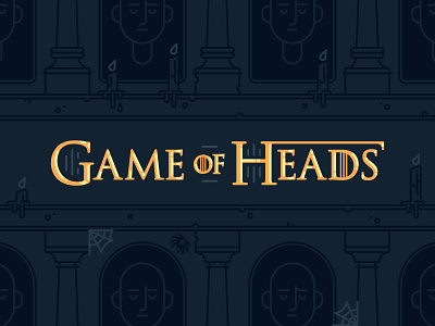 Game Of Heads Playoff game of heads game of thrones got got6 icon illustration julypluto playoff stolz