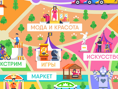 Map for VK Fest