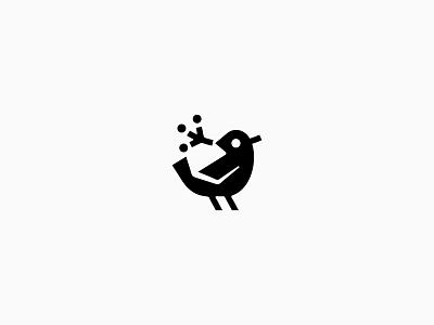 Swift bird black cosmetic logo logotype mark natural stolz swift