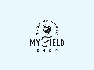 My Field Shop bird cosmetic lettering logo logotype mark natural stolz swift