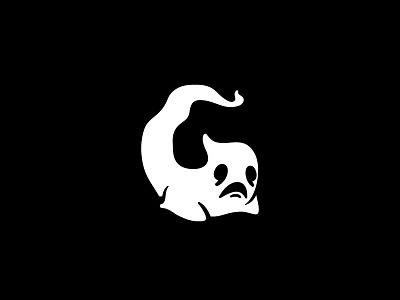 G / Ghost / LogoAlphabet character g ghost icon logo logoalphabet logoazbyka logobaker mark stolz