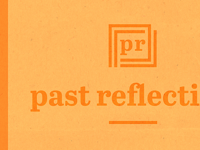 Past Reflection Mirrors Logo logo