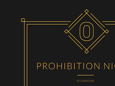 Prohibition Night HTML Email Invite email invite prohibition