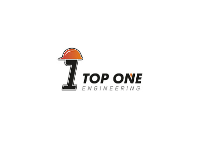 Top One Engineering branding dribbble logo