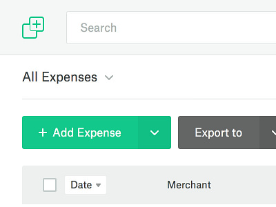 Web App - Expenses Overview