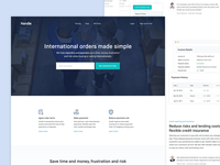FinTech - Marketing Site Homepage