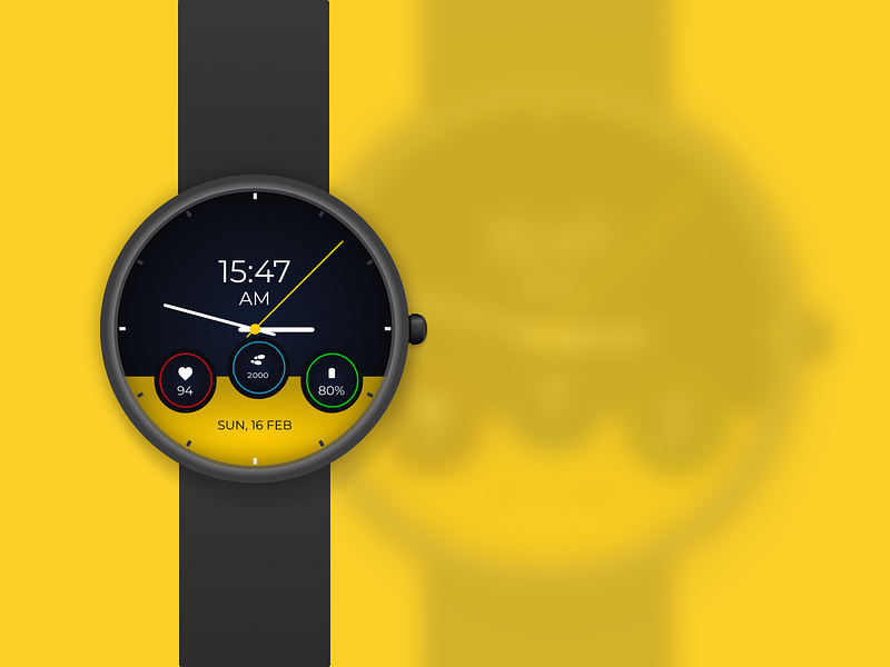 Galaxy Watch Design designs, themes, templates and downloadable graphic ...