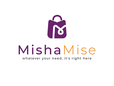 Logo Design - Misha Mise branding design elegant figma illustration logo m simple store typography