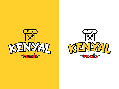 Kenyal Meals - Logo Design branding design food illustration logo trending vector