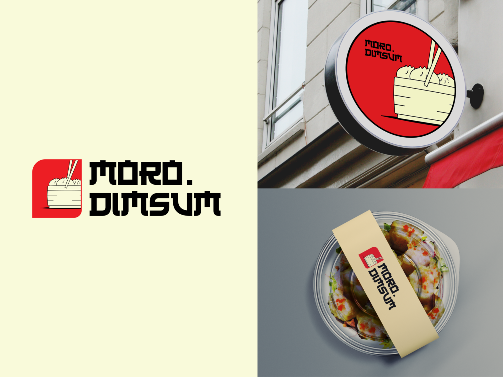 Logo Design for Moro Dimsum by Mayuga Wicaksana on Dribbble