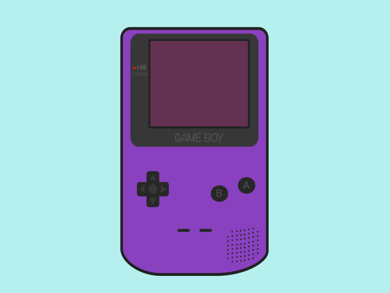 gameboy after effects animation design dribbble first shot icon loading animation motion design shape ux