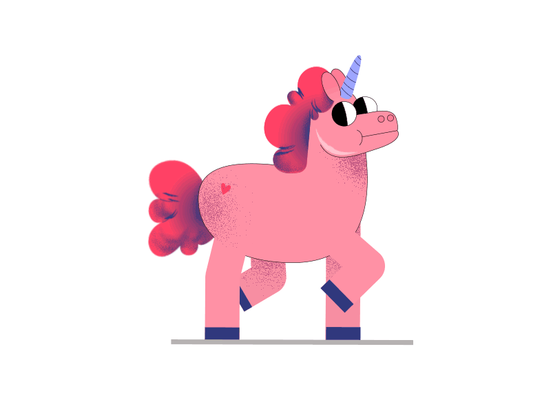 Pony after effects animation design dribbble first shot motion design motiondesignschool shape