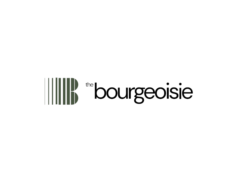 Work_logo_the_bourgeoisie after effects animation dribbble first shot logo motion design shape