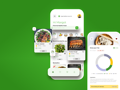 Customized Food Delivery App dashboard ux food app dashboard food app design food delivery app ui ux functional ui mobile app mobile app ui ux mobile ui ui ui ux design mobile ux design