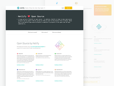 Netlify ♥ Open Source clean code developer free grid open source plan pro simple