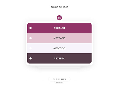 #4 - Color Scheme graphic design ui