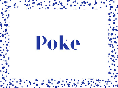 Poke ID identity logo type typography