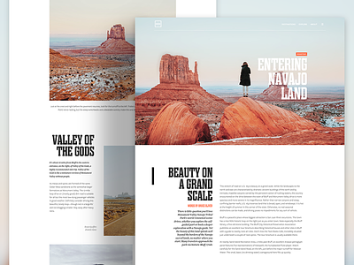 Entering Navajo Land | Blog Post blog journal roadtrip travel web website