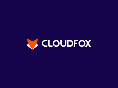 Cloudfox Brand brand branding design finance logo fox brand logo