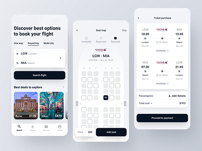 Flights Booking App