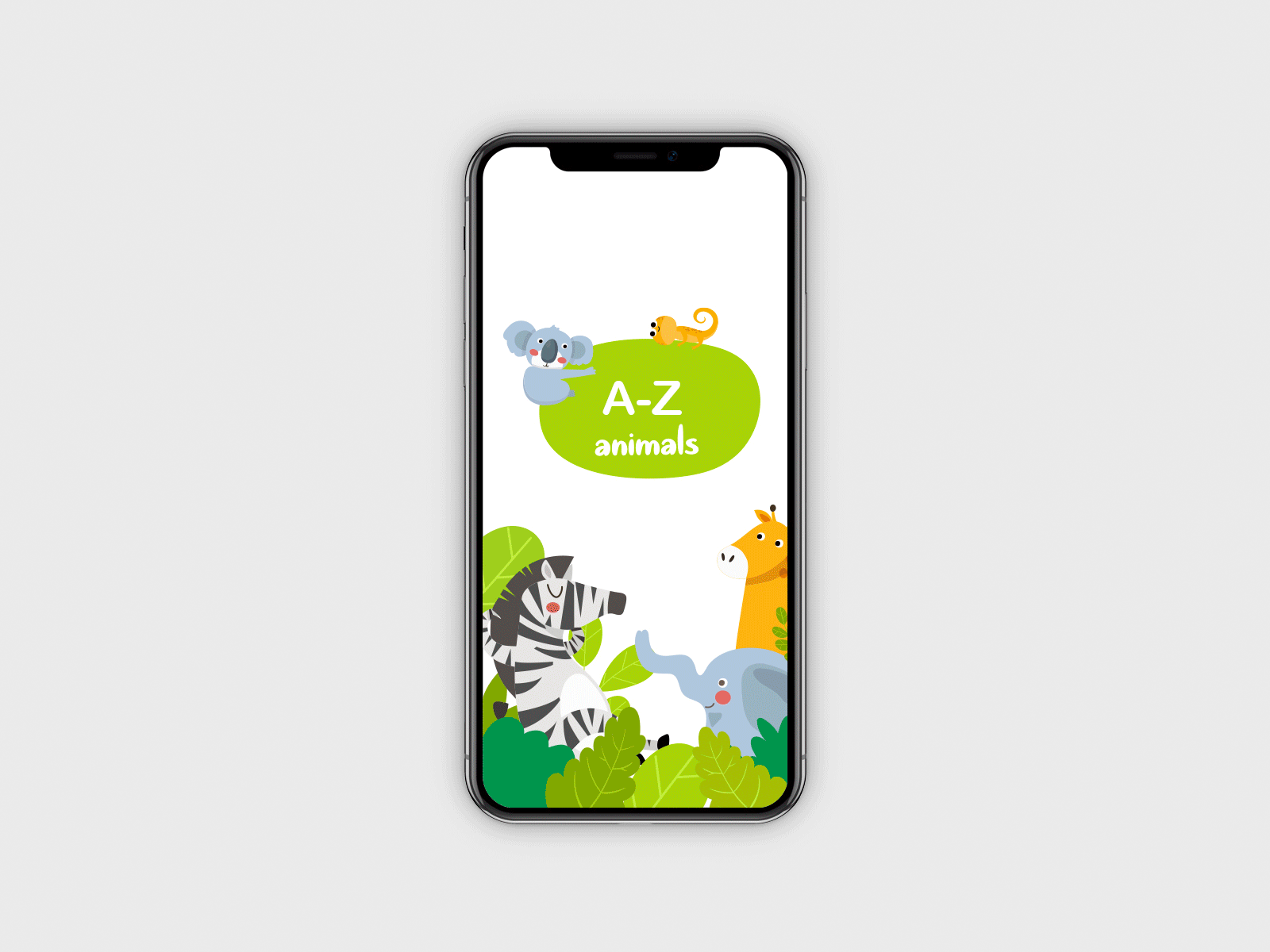 A-Z Animals animals app children cute animal game design