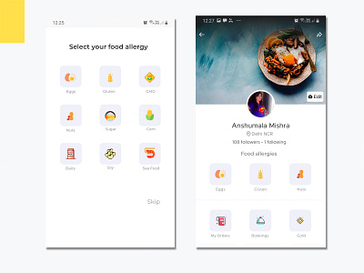 Food Delivery App - Personalisation Module