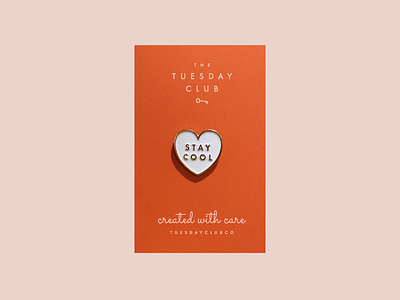 Stay Cool Enamel Pin