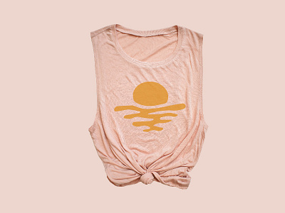 Sunset Tank | The Tuesday Club merchandise design muscle tee shirt sunset tank top