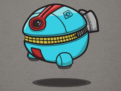 Robot #2 character design illustration line robot