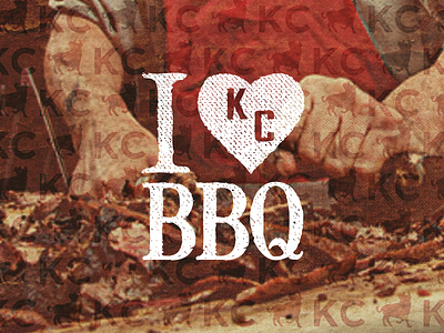 BBQ2! barbecue bbq branding brick cursive hand lettering illustration kansas city kc paint type