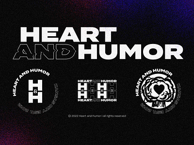 Heart And Humor - Brand System 90s brand design graphic design illustration kansas city logo street texture type typography vintage