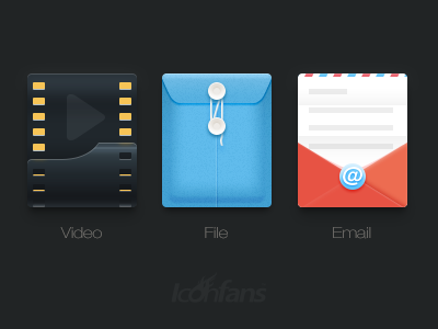 some icon chiou email file icon theme video