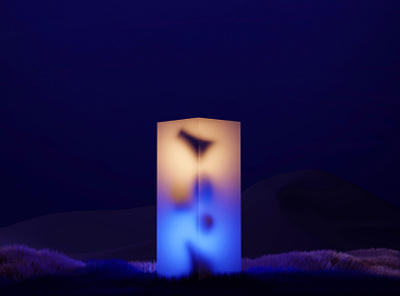 Sahara 🐫 3d abstract b3d blender blender3d illustration light