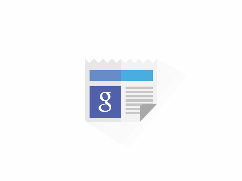 Google News by Mohamed Kerroudj on Dribbble