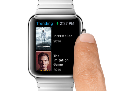 MOVIST for Apple Watch app apple watch iphone movies movist trending