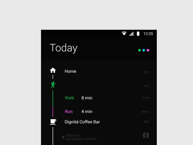 Move (concept) android app concept fitness healt move steps
