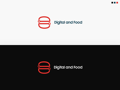 Digital and Food Logo
