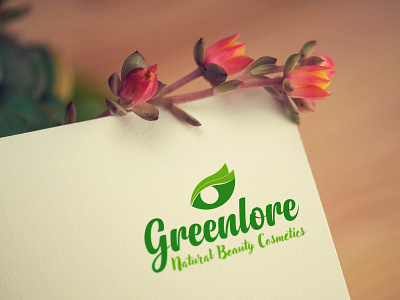 Greenlore - Logo concept 1 cosmetic logo creative logo creative logos logo logo a day