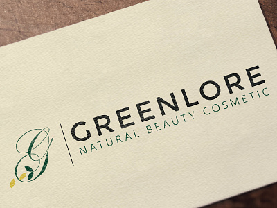 GreenLore Logo Concept creative logo logo logo a day logo alphabet vector